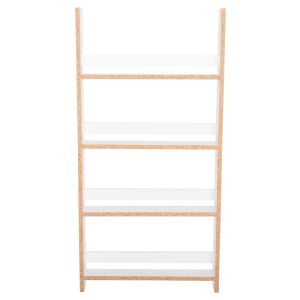 Стенни рафтове Sani Hm18224.01 меламин в бяло 60x10x120hcm. (4 рафта)