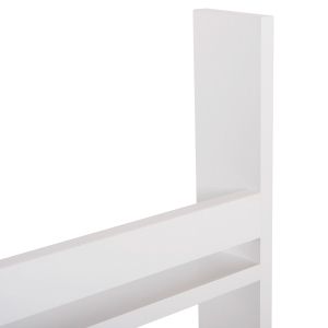 Стенни рафтове Sani Hm18224.01 меламин в бяло 60x10x120hcm. (4 рафта)