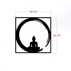 Wall metal panel Buddha Hm7210