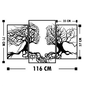 Стенно метално пано дърво Hm7211