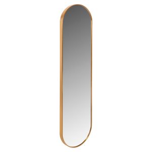 Wall mirror Hm9581,30 Tall Oval Gold with aluminum frame 38.5x4x149hcm