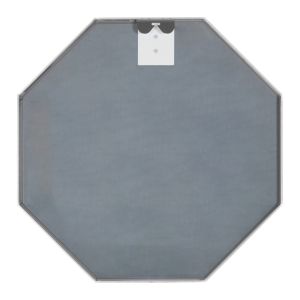 Wall mirror Hm9583.40 Octagon Silver with aluminum frame 55.5x2.5x55.5hcm