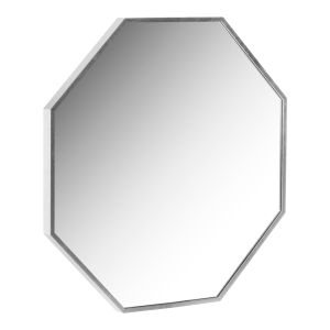 Wall mirror Hm9583.40 Octagon Silver with aluminum frame 55.5x2.5x55.5hcm