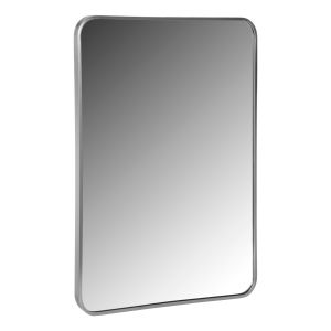 Wall mirror Hm9584,40 Silver with aluminum frame 60x3x80hcm