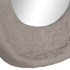 Wall mirror Riffe Hm4695.03 fiber cement in gray 60x13x85cm