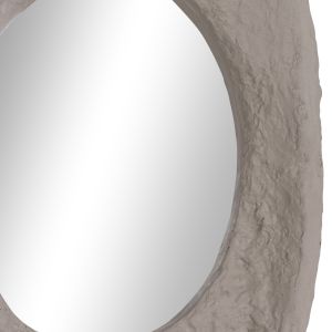 Wall mirror Riffe Hm4695.03 fiber cement in gray 60x13x85cm