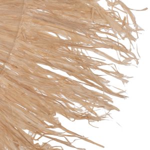 Wall mirror round in natural color hm7744