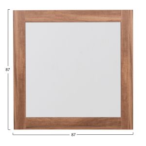 Wall mirror Harry series natural color 87x87x2cm Hm4485.01