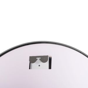 Wall mirror gray aluminum frame with Led lights D60x3cm Hm9580,40