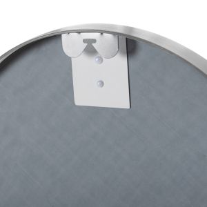 Wall mirror with silver aluminum frame Hm9582,40 D50x3cm
