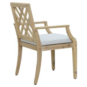 Стол Bolen акация масив бежов текстил 59x63,2x89,9cм