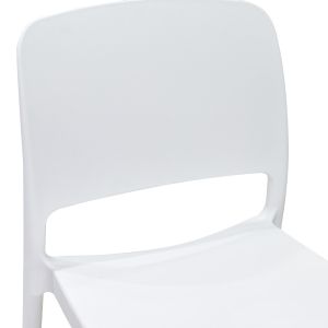 Стол Fenxy Pp в бял цвят 38x42x77см