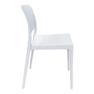 Стол Fenxy Pp в бял цвят 38x42x77см
