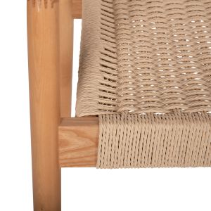 Стол Hm9874 от масивно дърво ясен 57x54x78hcm