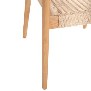 Стол Hm9874 от масивно дърво ясен 57x54x78hcm