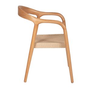 Стол Hm9874 от масивно дърво ясен 57x54x78hcm