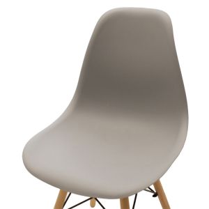 Стол Julita Art Wood Pp Grey-natural Leg 41x46x83cm