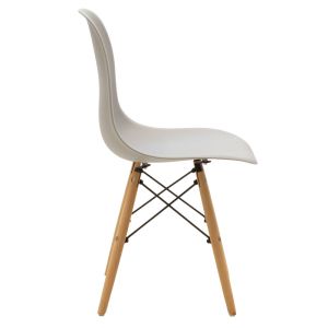 Стол Julita Art Wood Pp Grey-natural Leg 41x46x83cm