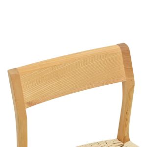 KARLINDA CHAIR, NATURAL BEECH - NATURAL COLOR ROPE, 47.5X55X81CM