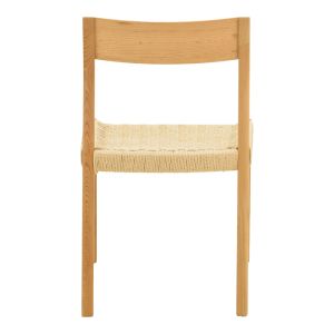 KARLINDA CHAIR, NATURAL BEECH - NATURAL COLOR ROPE, 47.5X55X81CM