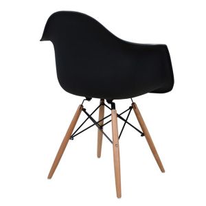 Mirto Art Wood chair black Hm005,02