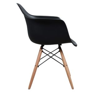 Mirto Art Wood chair black Hm005,02