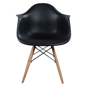 Mirto Art Wood chair black Hm005,02