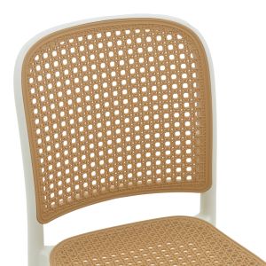 Стол Nereus бял полипропилен 45x43x84cм