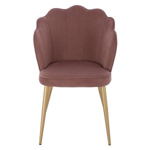 Стол Princess Avie плюш пепел от рози Hm8737,02 48x48x85cm