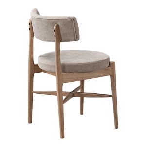 Стол Raudi от каучуково дърво в естествено бежов цвят 45.5x45.5x81см
