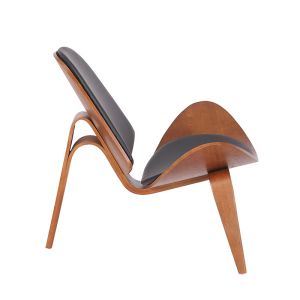 Стол Relax Vilma Superior Plus цвят черен/орех 90x73x75cm
