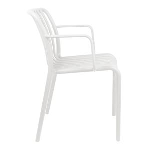 Стол Zoi Pp в бяло 55.5x57.5x79