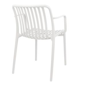 Стол Zoi Pp в бяло 55.5x57.5x79
