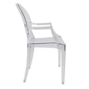 Стол акрил с подлакътници Aramis Clive Hm0169