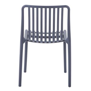 Стол външен Convee, полипропилен, сив 52,5x44,5x79hcm Hm6104,03