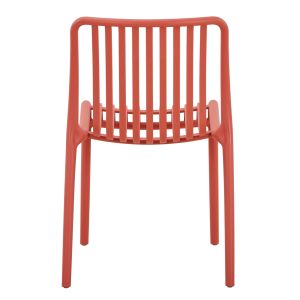 Стол външен Convee, полипропилен, червен 52,5x44,5x79hcm Hm6104,05