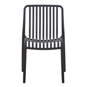 Стол външен Convee, полипропилен, черен 52,5x44,5x79hcm Hm6104,02