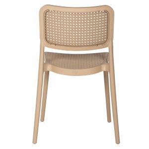 Стол полипропилен Meko, капучино 51x52x80hcm Hm5934,03