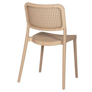 Стол полипропилен Meko, капучино 51x52x80hcm Hm5934,03