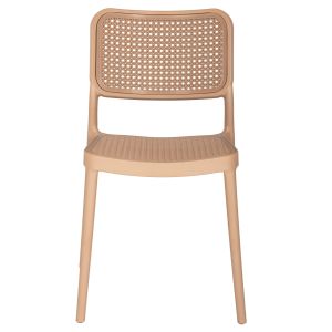 Стол полипропилен Meko, капучино 51x52x80hcm Hm5934,03