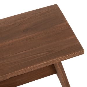 Chair Hm7901 made of solid wood in natural color - 40x25x29.5cm
