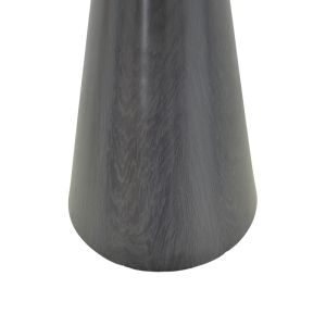 Side table Donda, Mdf, black, D45x50 cm