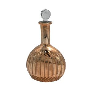 Glass decorative carafe Fl31773 copper color 15x9x25cm