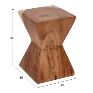 Табуретка Anvil Hm9756 от масивно естествено дърво 30x30x46cm