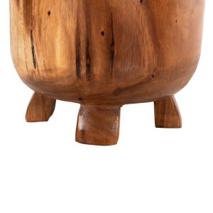 Табуретка Bozzo Hm9762 от масивно естествено дърво - D34x46cm