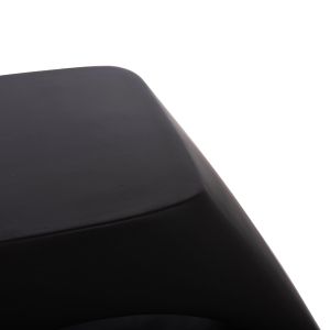 Табуретка Lans Hm4691.01 от фиброцимент в черно - 58x28x45.5 висулка.