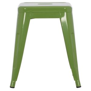 Табуретка Melita Relix Hm0096.53 метална в светло маслинено зелен цвят 37x37x45hсм.