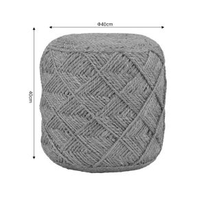 Табуретка Vladir Inart Natural 100% юта 40x40x40cm