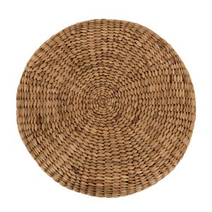 Табуретка-пуф от естетвен хидрохиацин Aoni Hm7829 D62x32cm