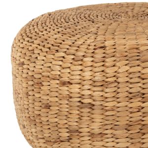 Табуретка-пуф от естетвен хидрохиацин Aoni Hm7829 D62x32cm